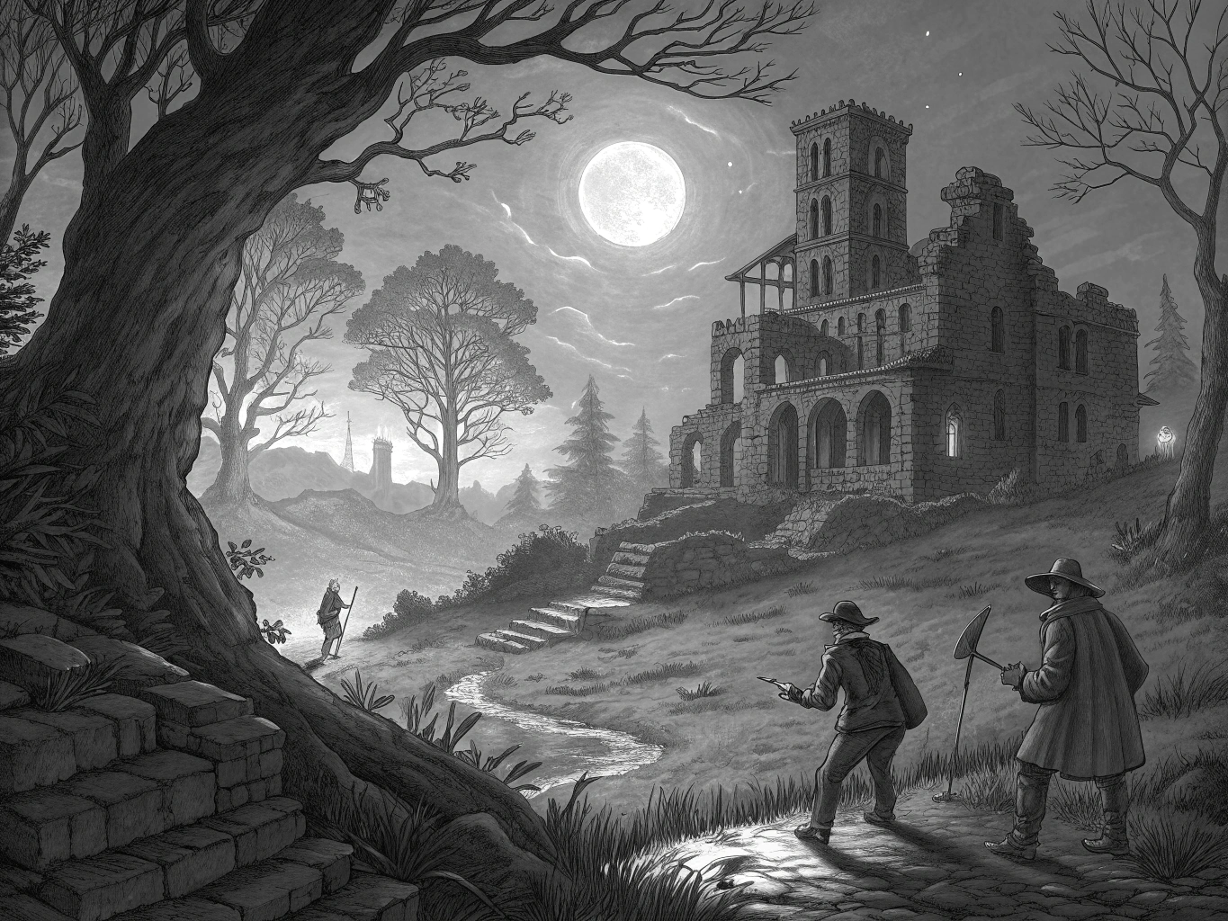 Modular One-Page Character Sheets — Steampunk Set