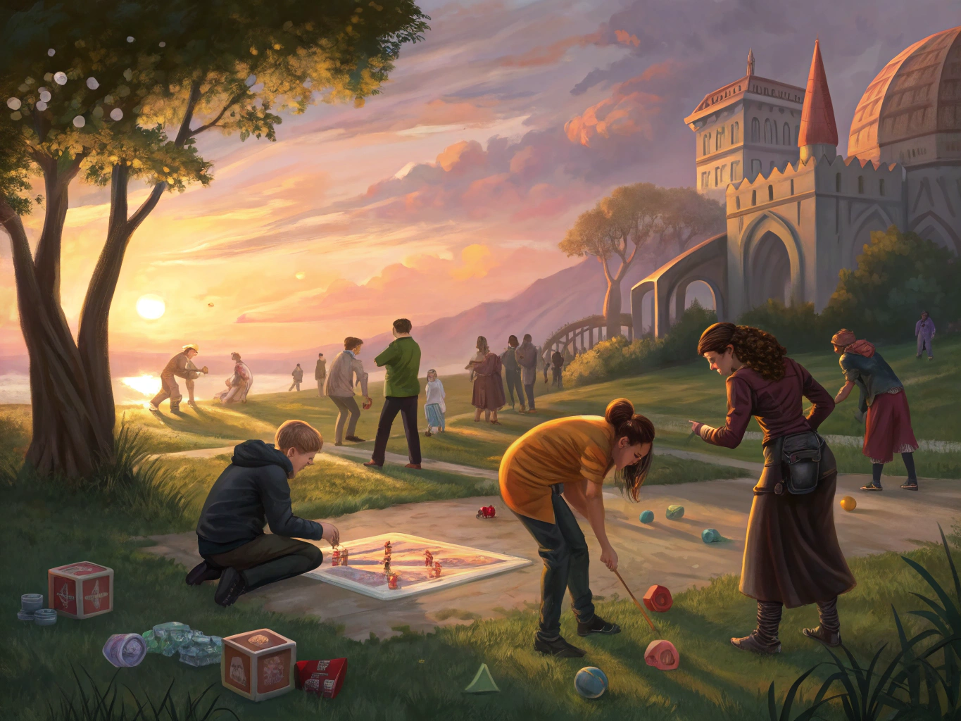 Multi-Level Fortress Dungeon