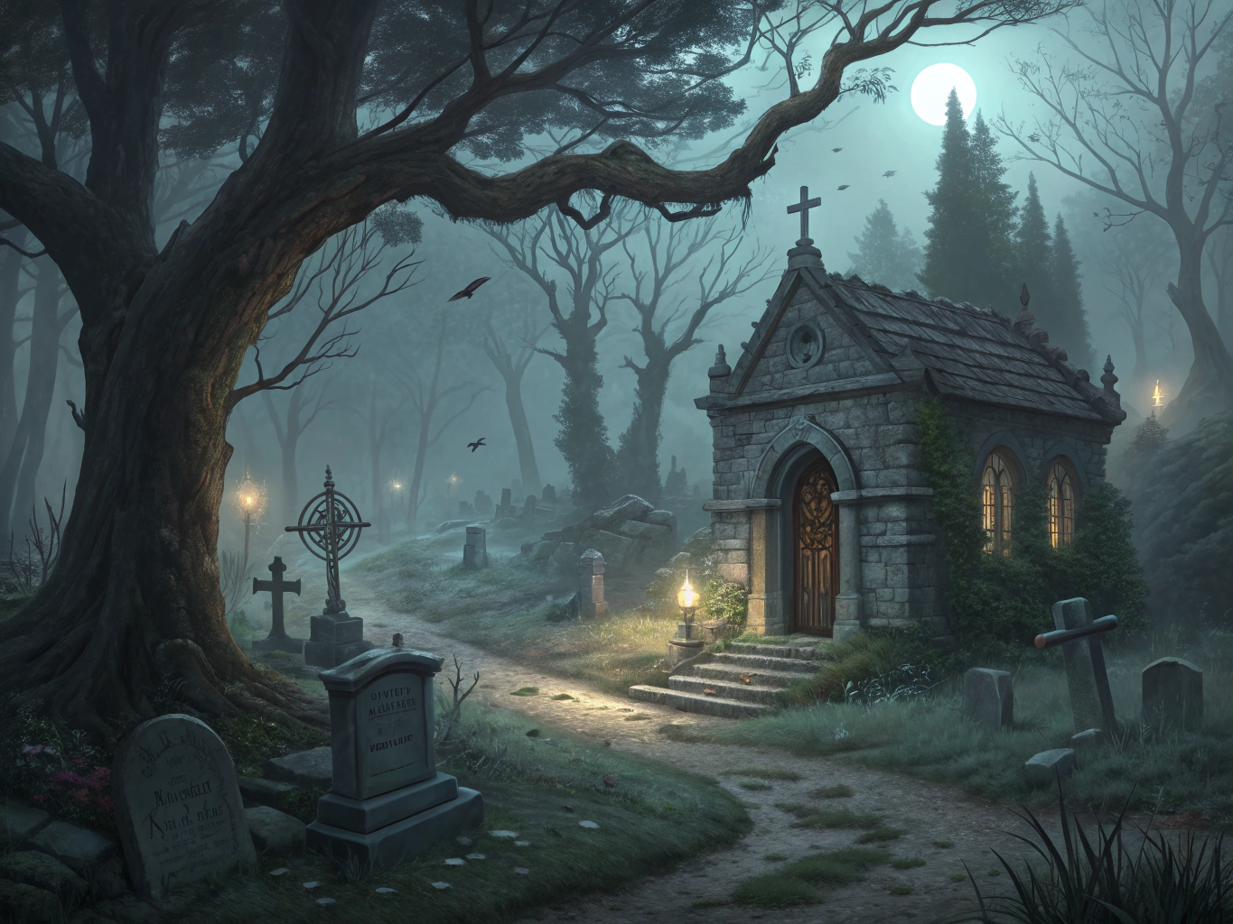 Whispers Beneath the Tombs