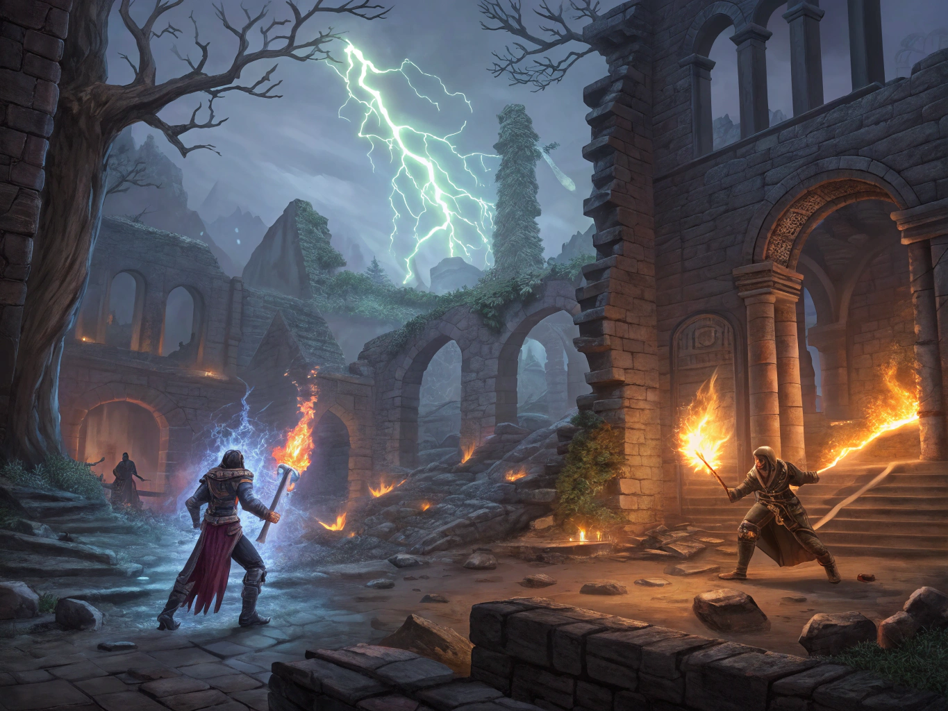 Ruined Temple Battlefield