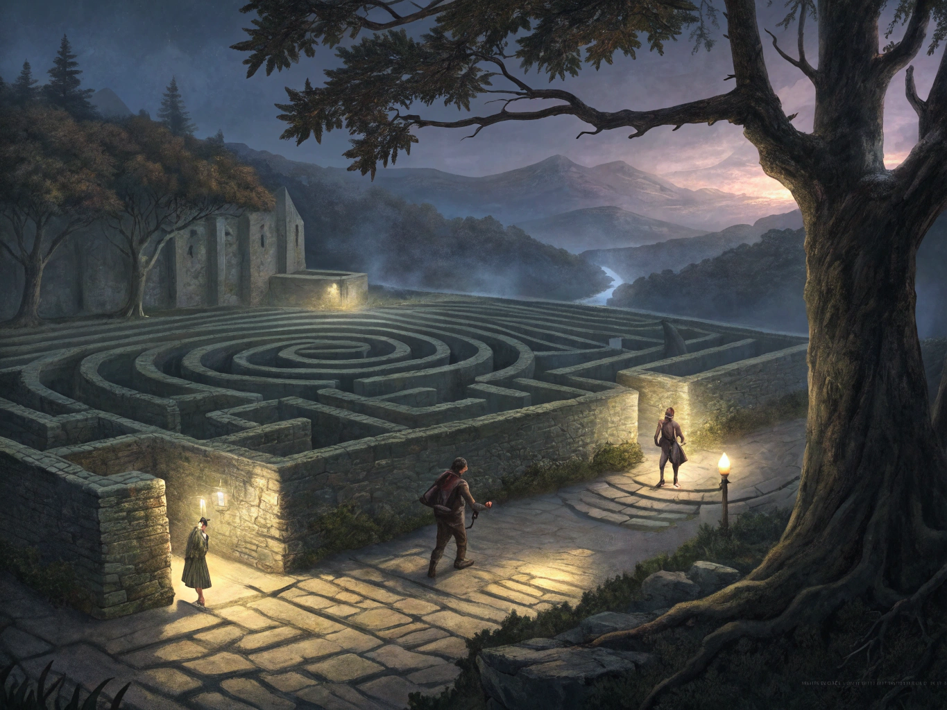 The Labyrinth of Forgotten Whispers