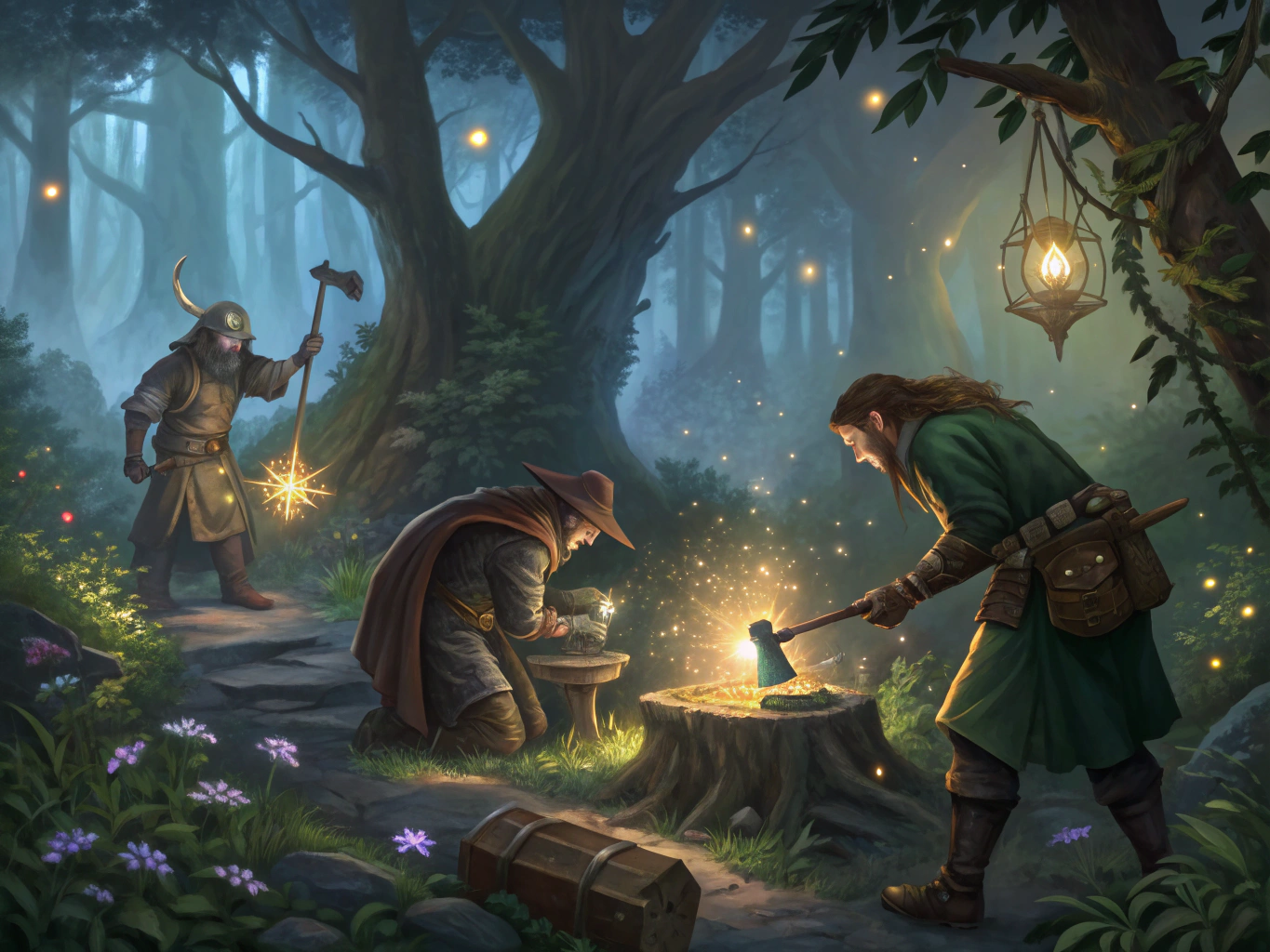 Cinematic One-Page NPC Compendium