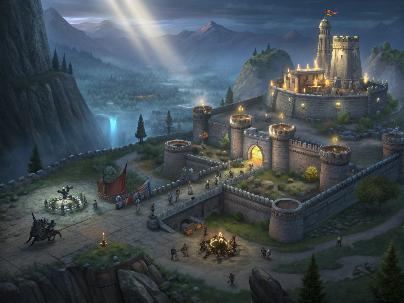 Siege Scenario Layouts