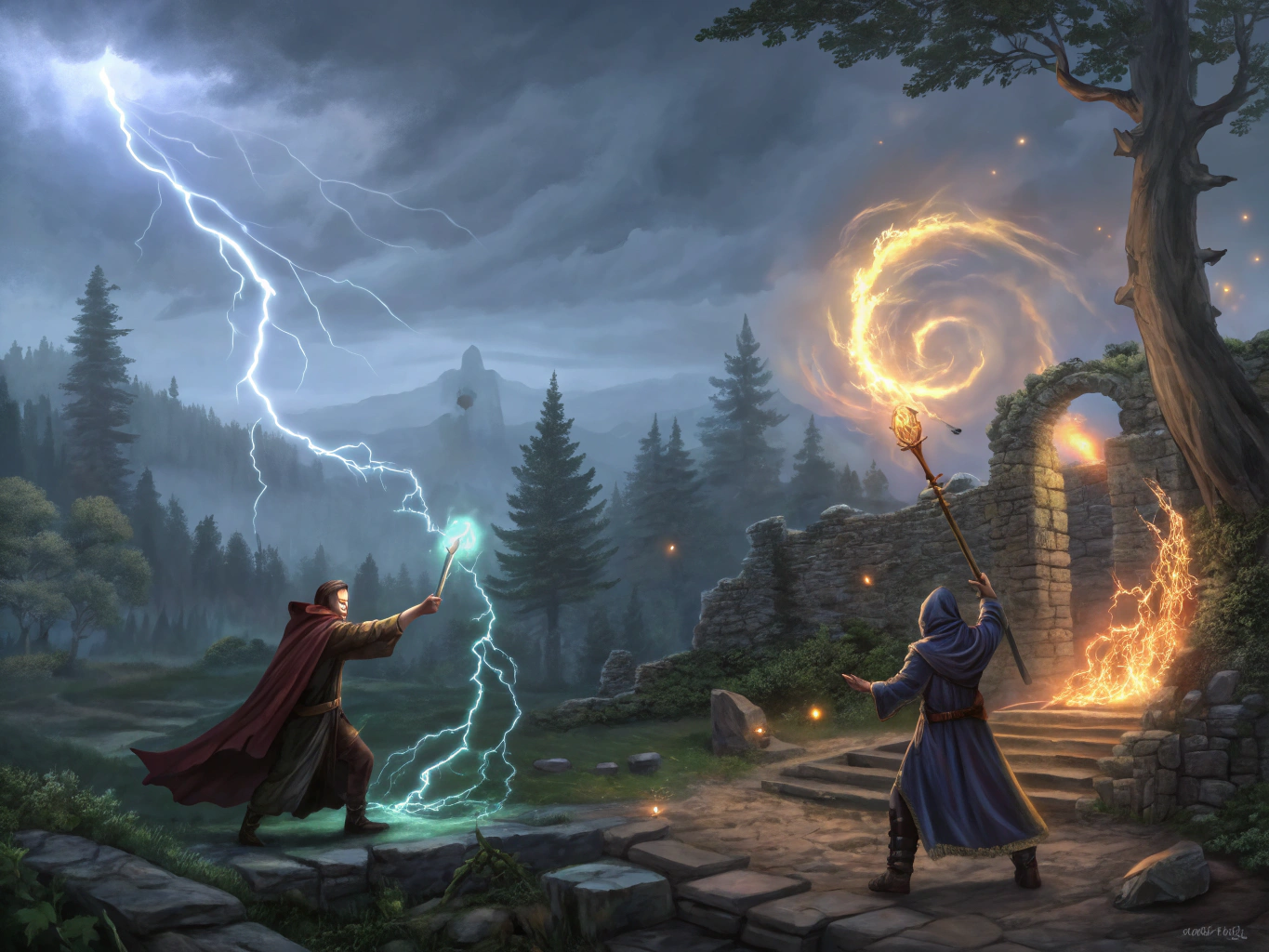 Fairy-Tale Inspired Hero