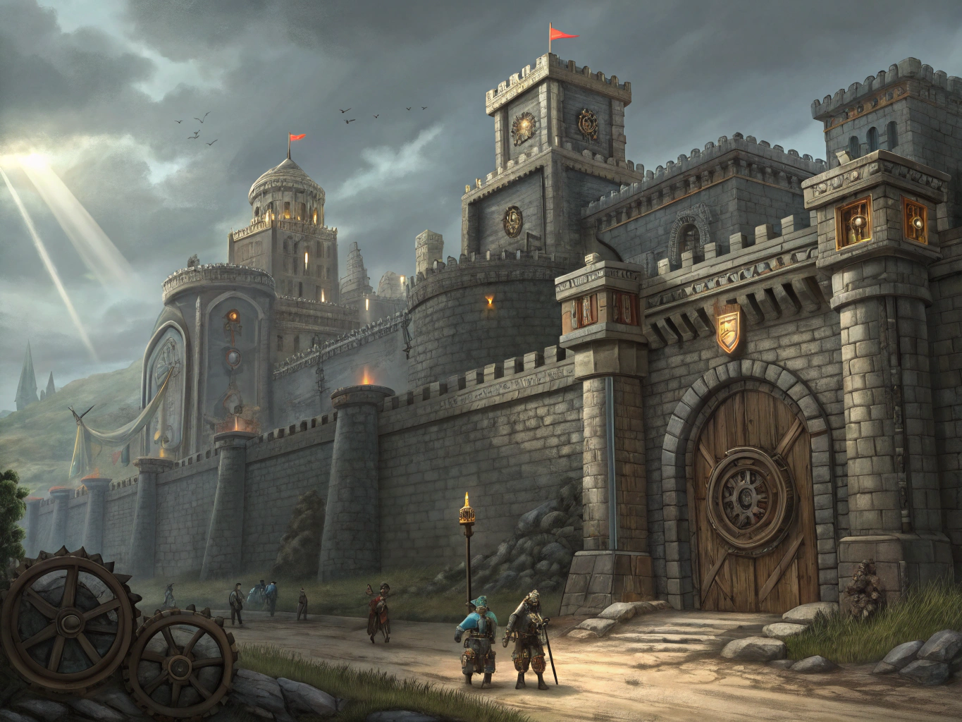 Walled City Blueprint