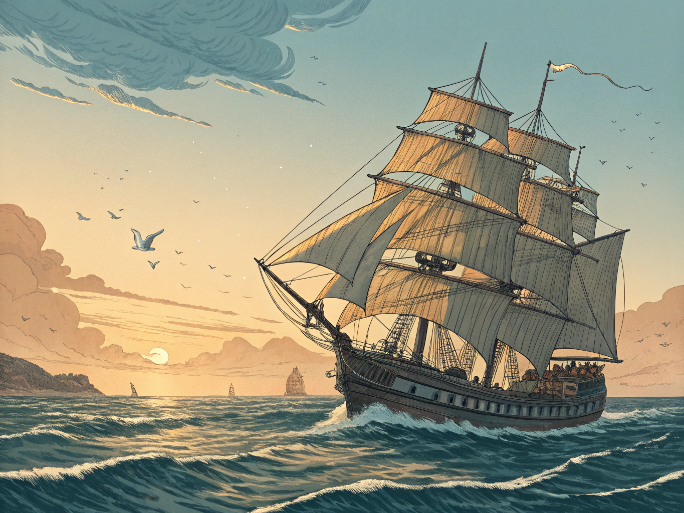 Winds of the Endless Sea