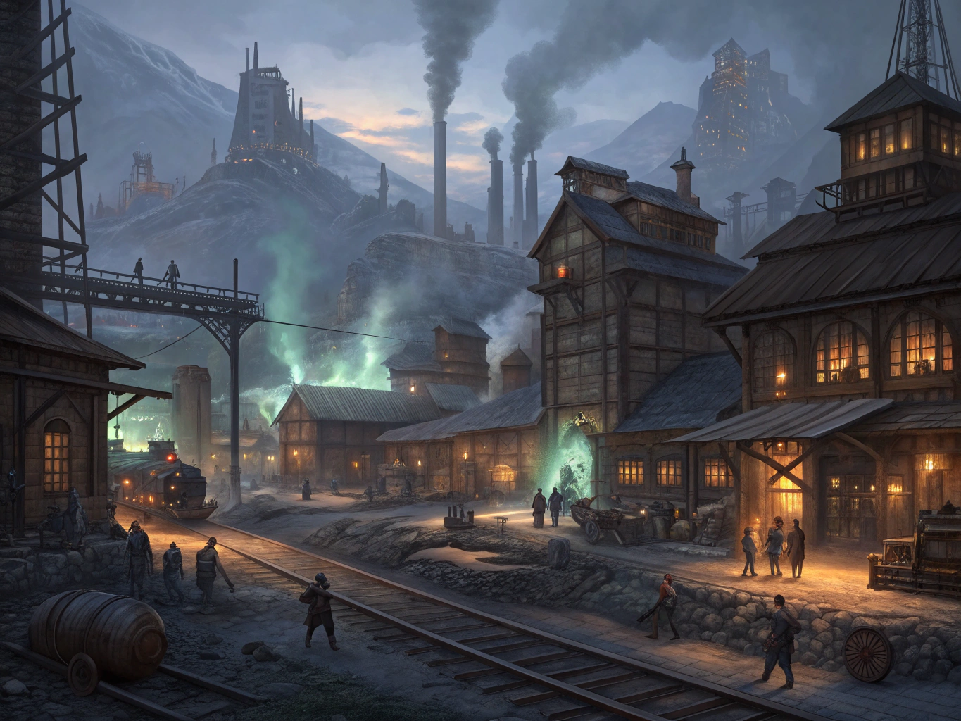 Neon Noir Character Sheets