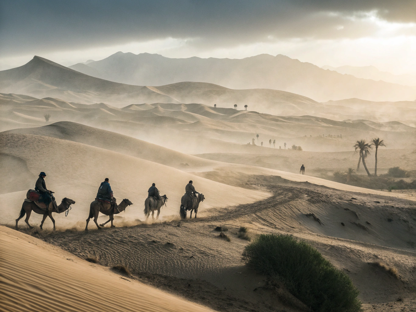 Caravan of Burning Sands