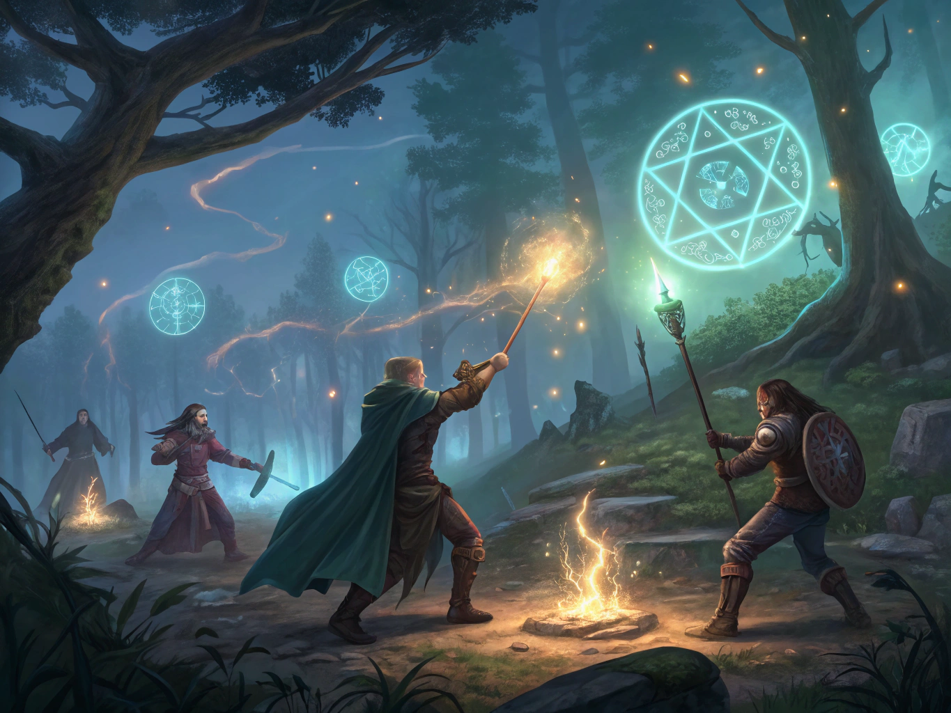 Full Party Token Portraits