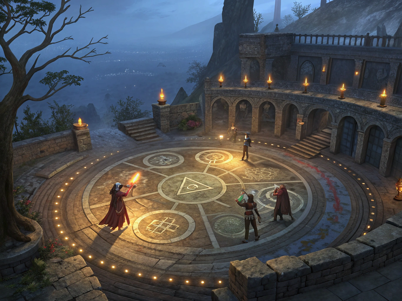 Enchanted Court NPC Cards