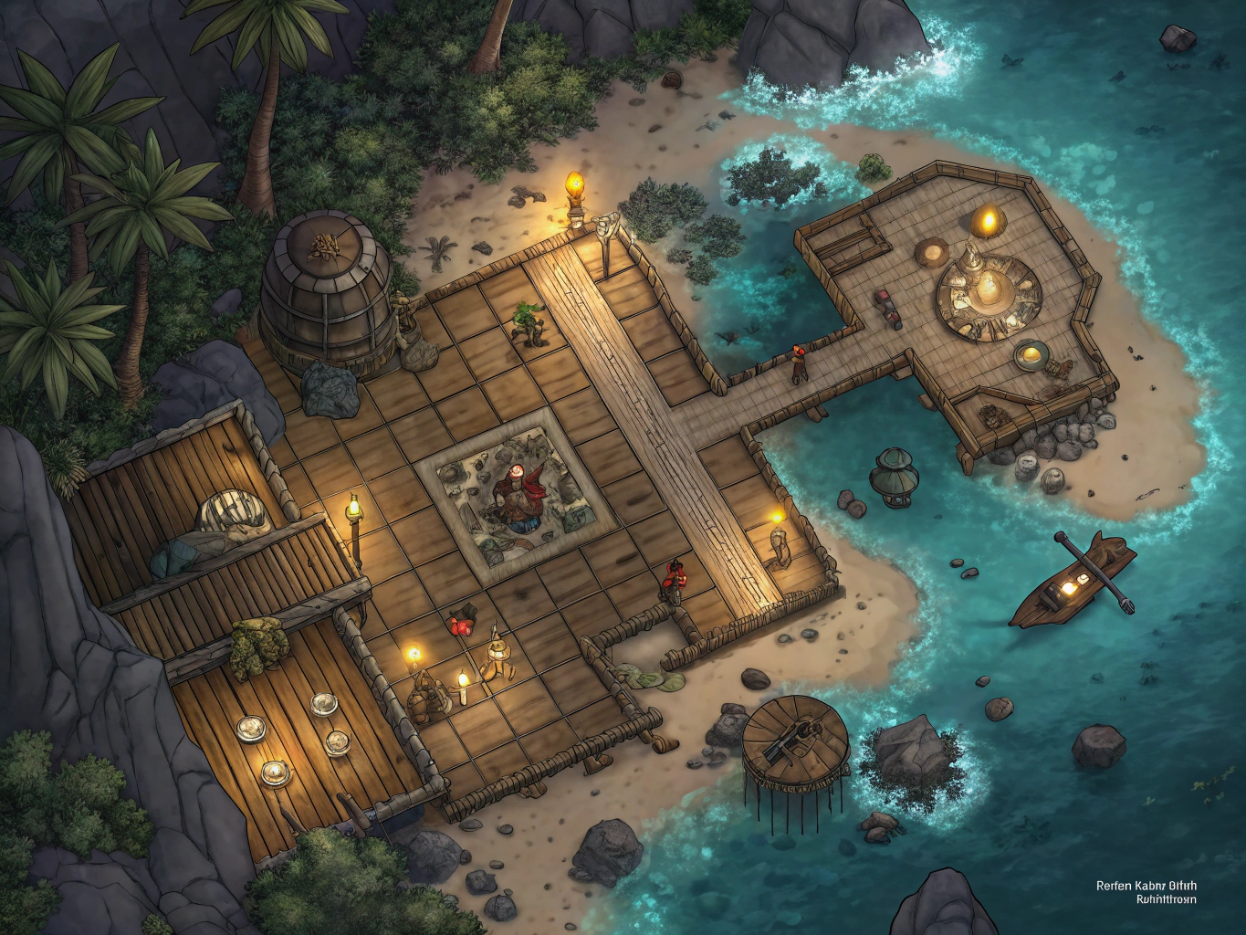 Pirate Hideout Dungeon